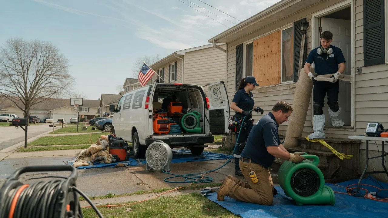 Water Damage Restoration in Colgate, WI near me